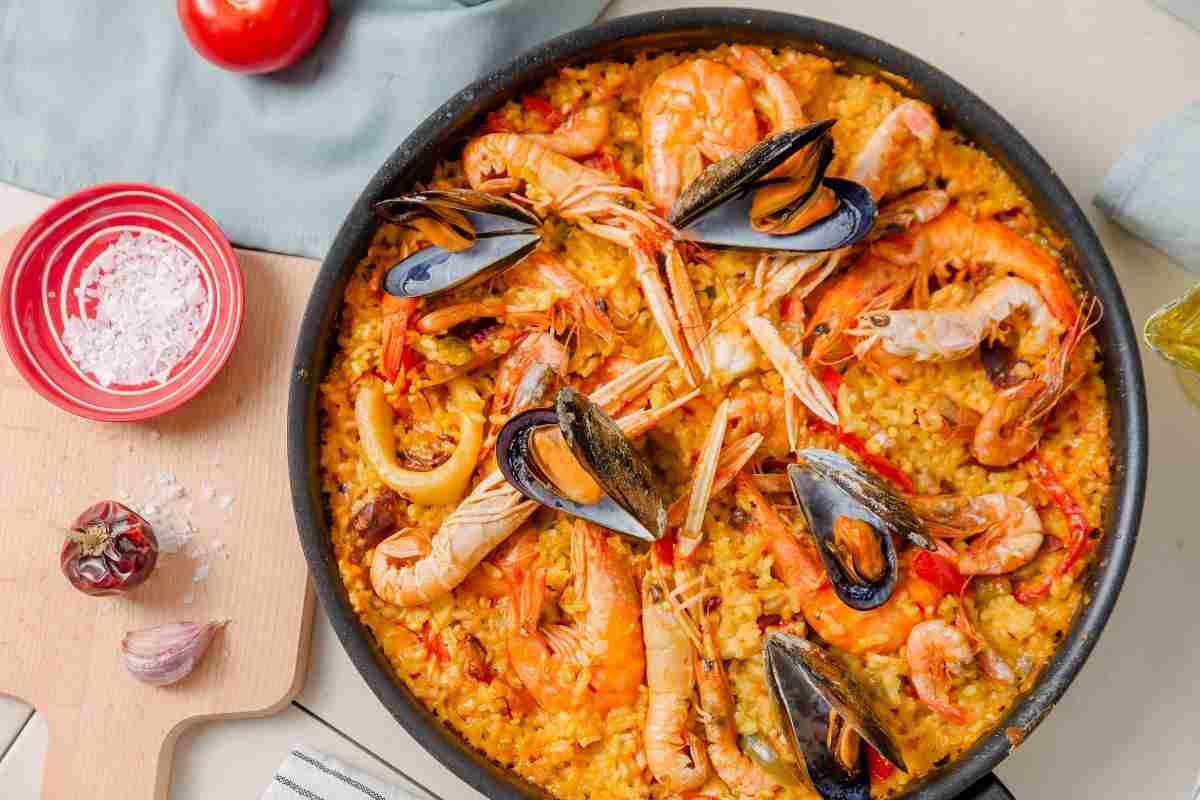 paella spagnola ricetta