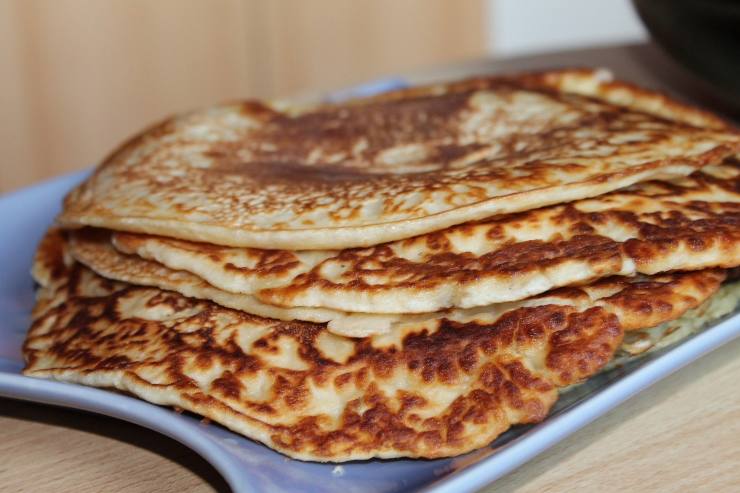 pancake alle verdure di Bruno Barbieri