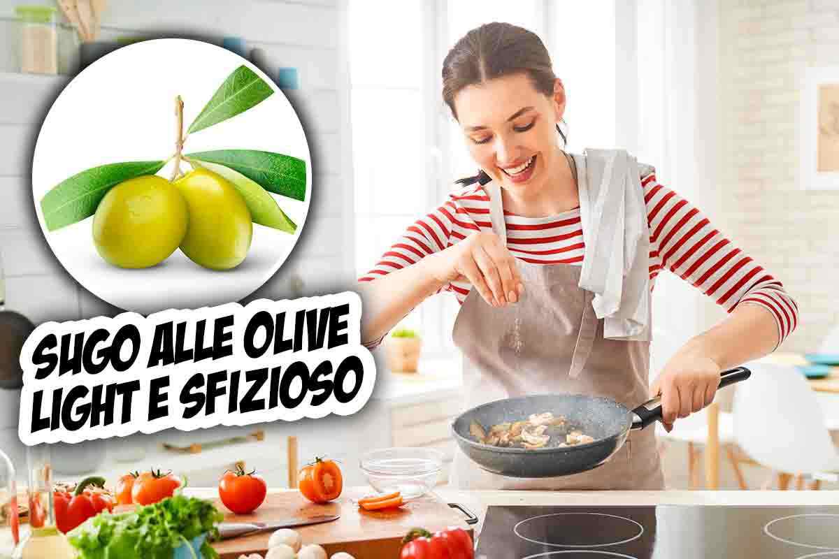 ricetta sugo alle olive 