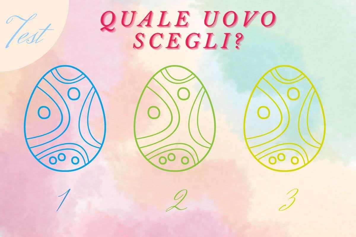 test personalità uova di pasqua