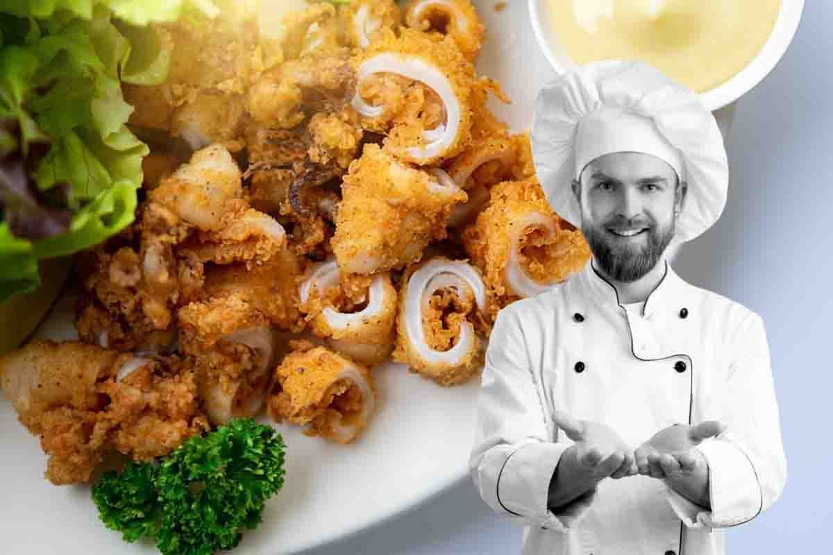 segreto per avere calamari croccanti