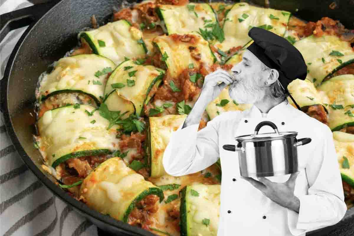 ricetta lasagnetta di zucchine 