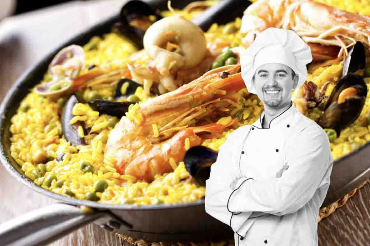 paella di pesce