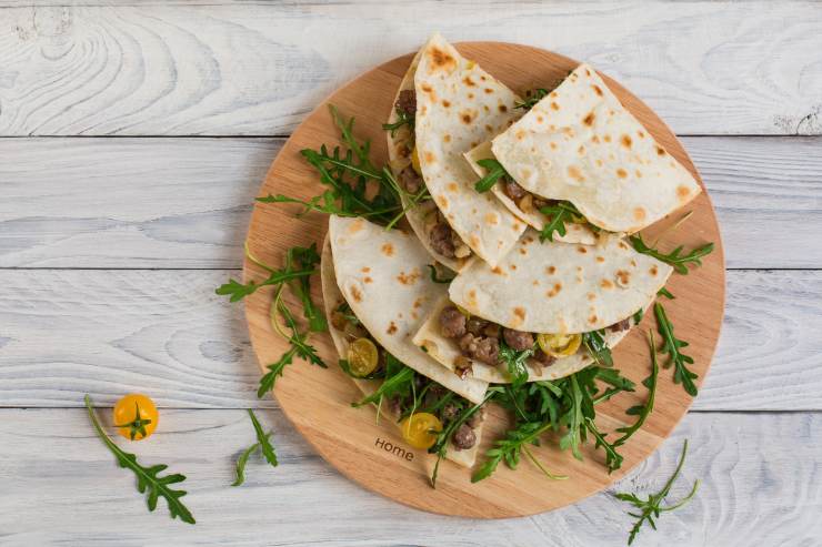 piadina a pranzo idee