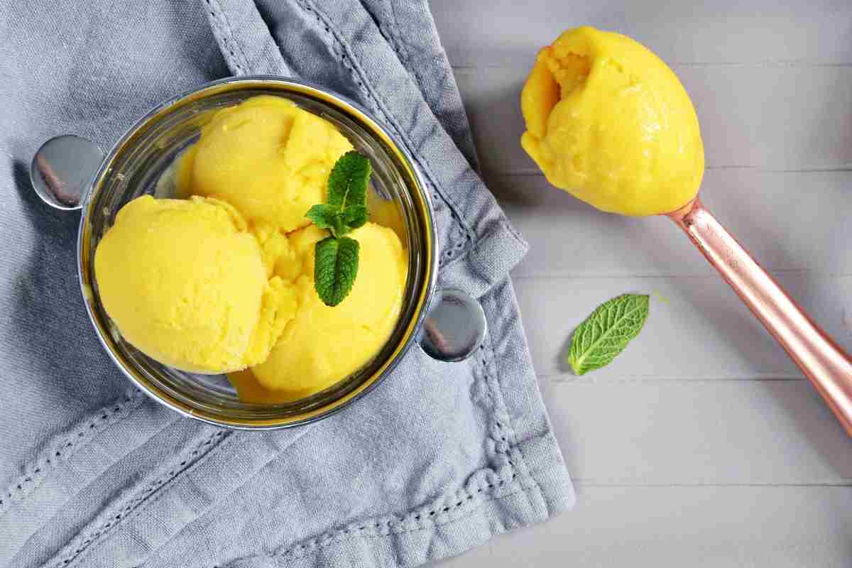 sorbetto alla frutta