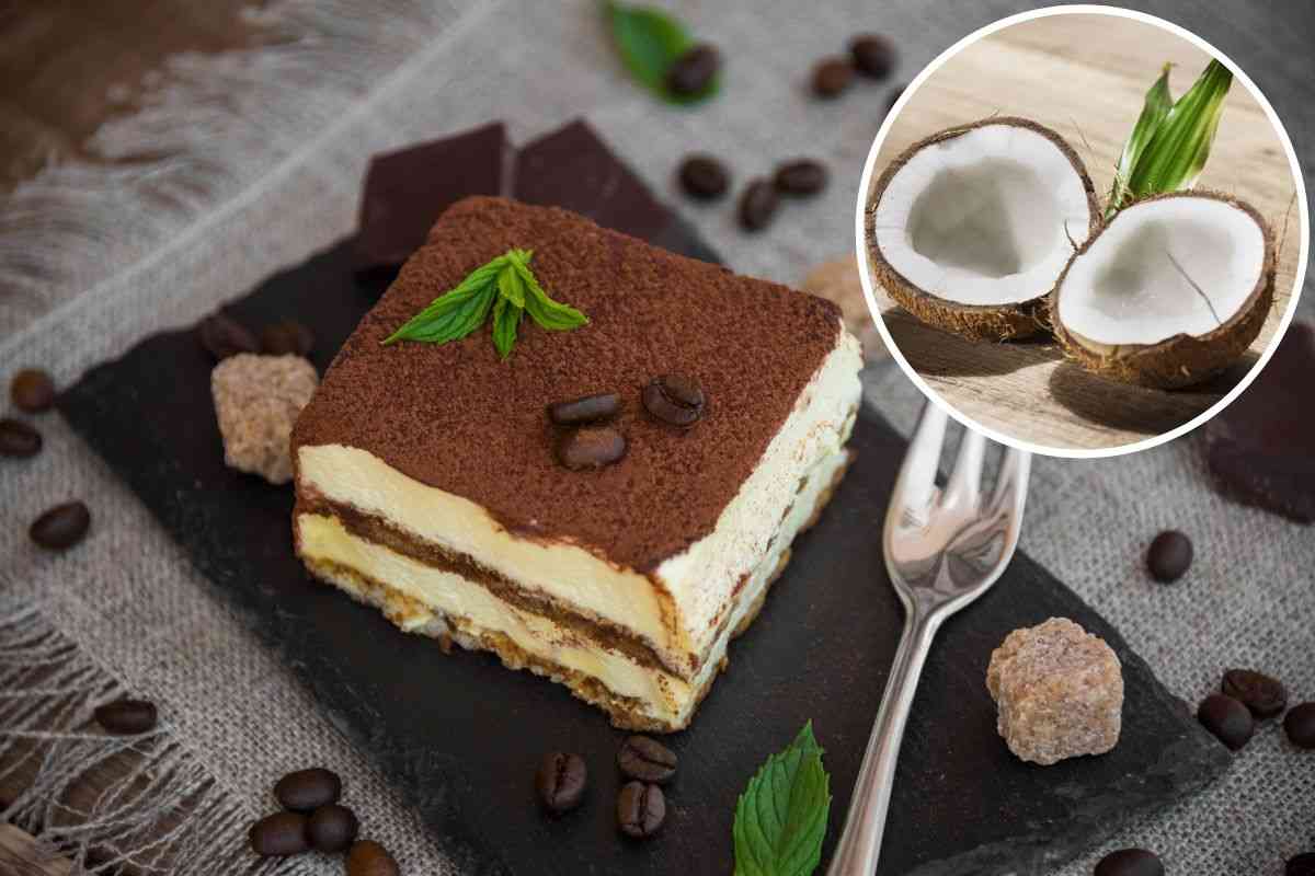 ricetta tiramisù al cocco