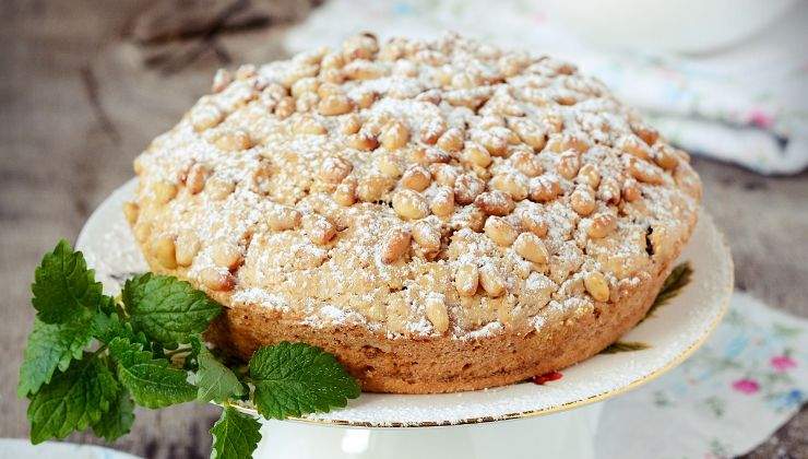 torta della nonna estiva