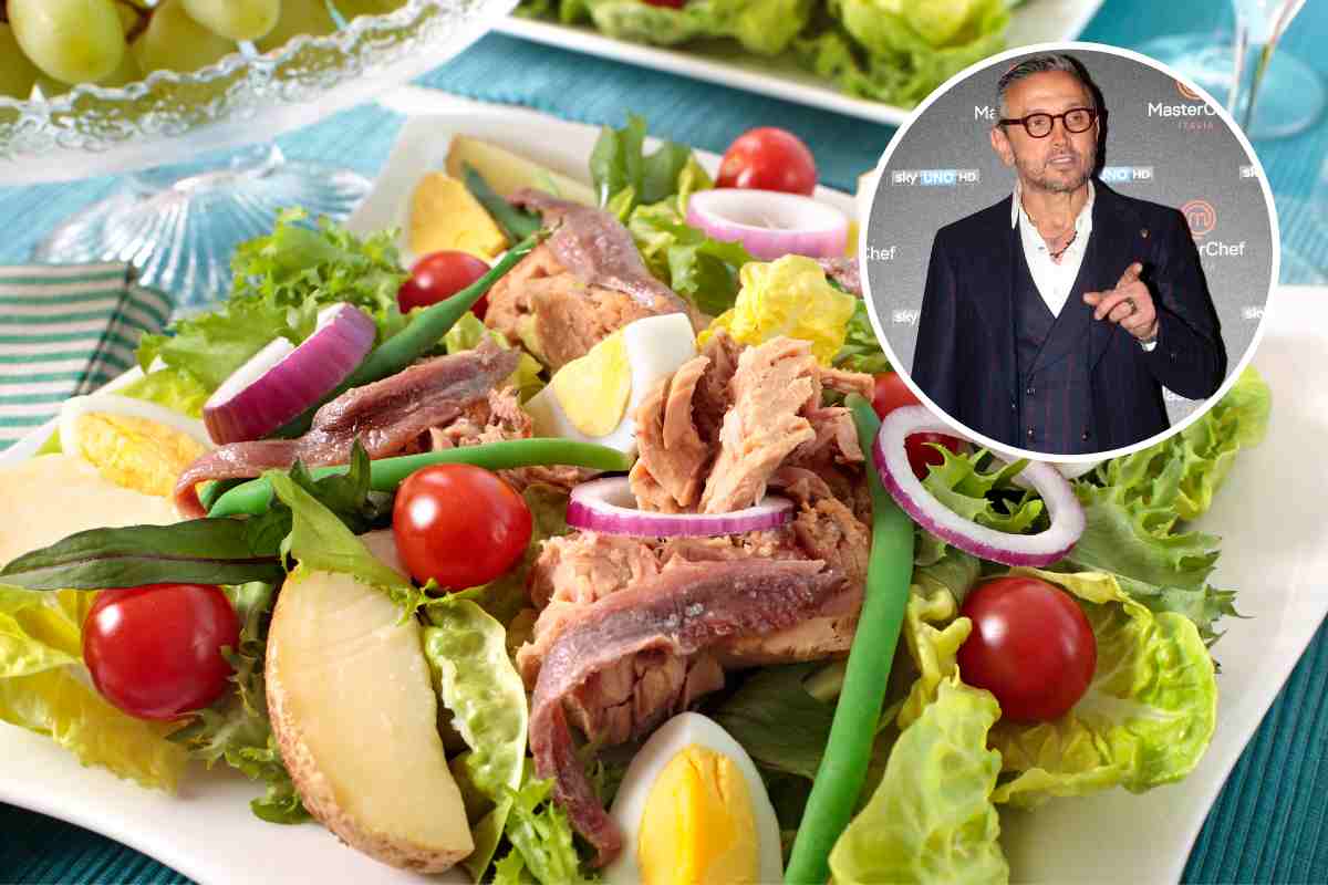 insalata Nizzarda ricetta Bruno Barbieri