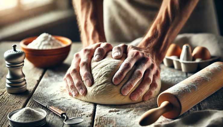 Impastare il pane