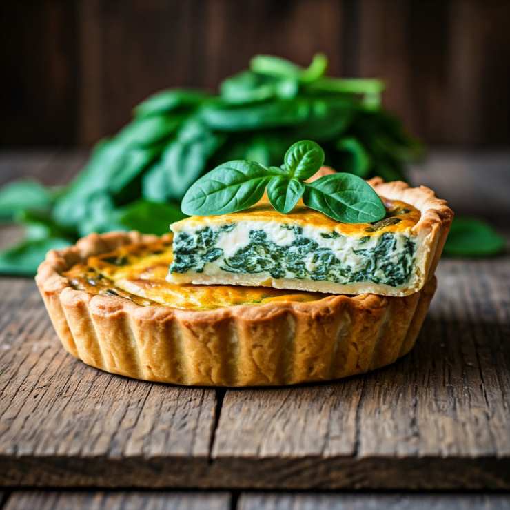 Torta rustica ricotta e spinaci