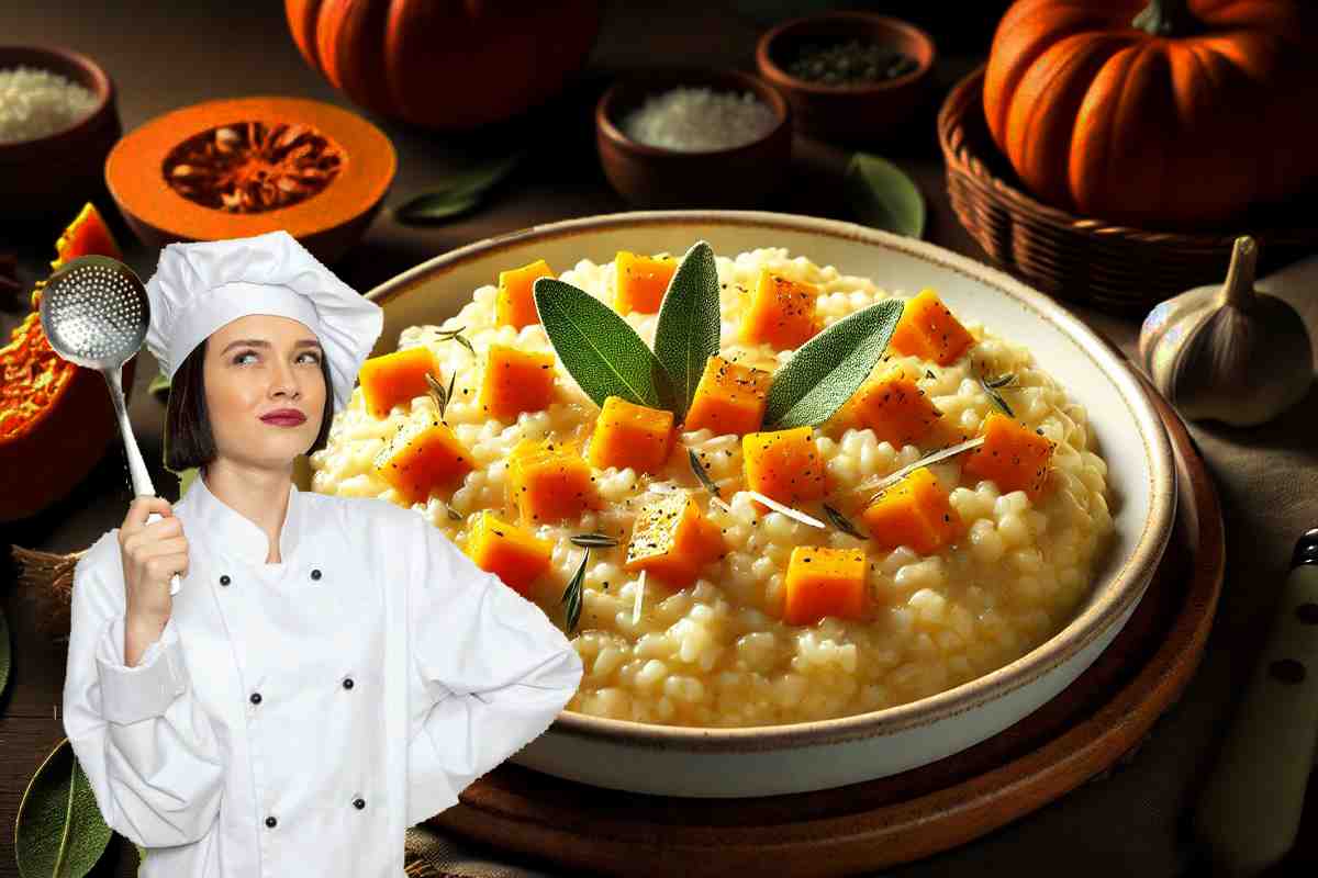 Risotto di zucca