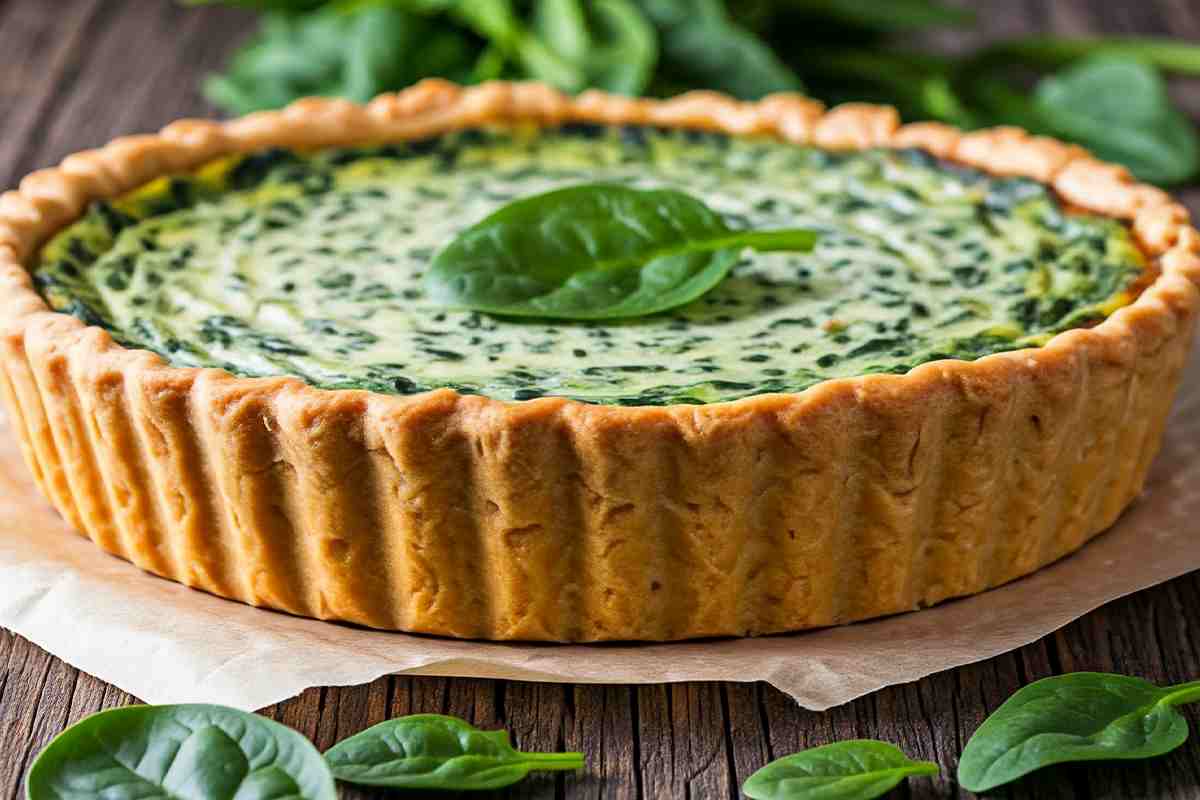 Torta rustica ricotta e spinaci